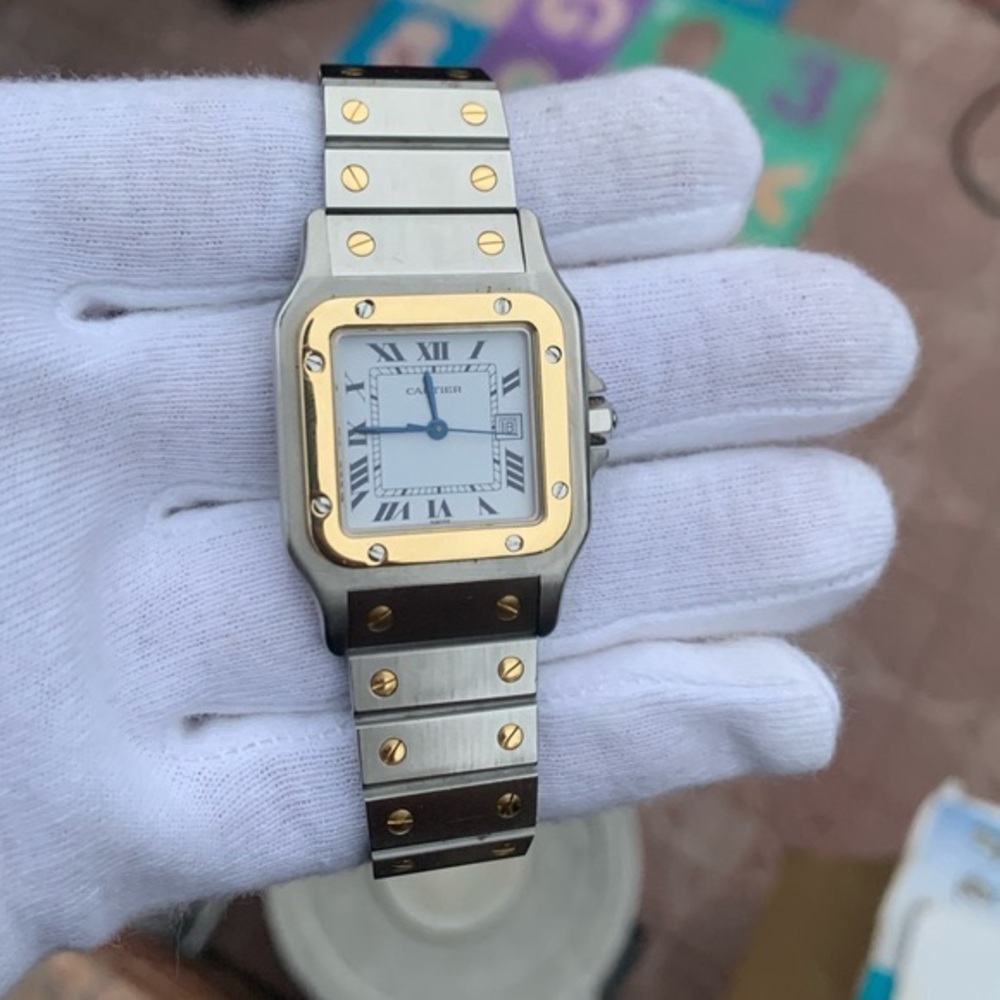 Cartier Santos Automatic 29MM Two Tone 2961 !!